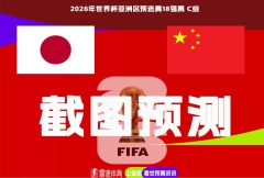 【投票】世预赛18强即将到来！参与截图预测中国vs日本焦点之战